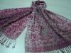 100% rayon jacquard woven scarf (100% rayon jacquard woven scarf)