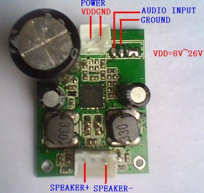 40W digital mono amplifier module ()