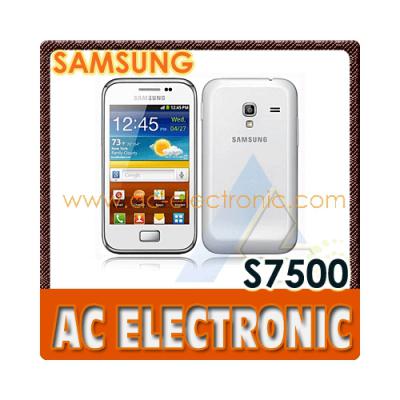 Samsung Galaxy Ace Plus S7500 3GB Storage Wifi 3G Unlocked Phone White ()