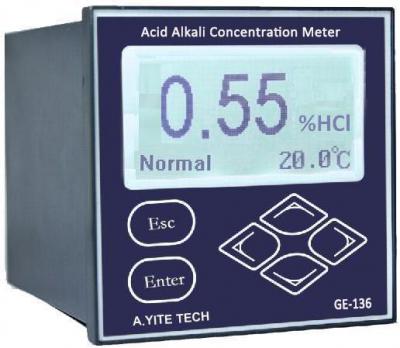 Acid Alkali Concentration Meter (Water Online Industry Monitor Analyzer) ()