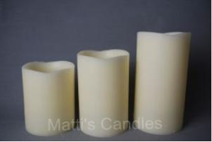 Melt Eage Flameless LED candle 8cm ()