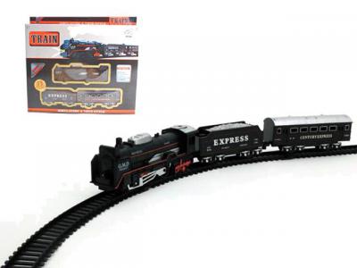 Electric toys classical railway train with 10 tracks(13pcs) (19192)