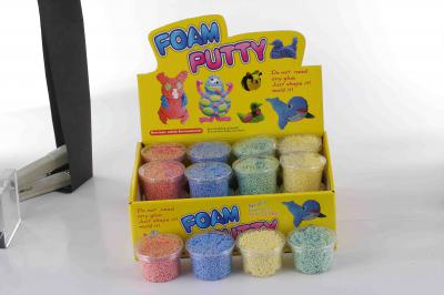 foam putty,lightweight clay,plasticine,plastilina,modeling clay,play dough
