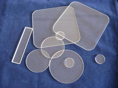 Clear quartz plate