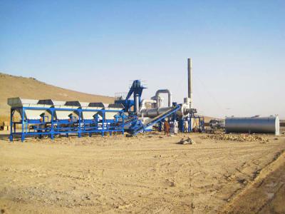 continuous asphalt mixing plant ()