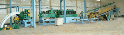 copper rod/aluminum rod continuous casting and rolling line ()
