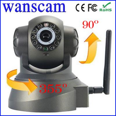 wanscam indoor wifi pan tilt dual audio wireless camera ip in surveillance ()