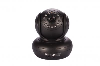 indoor day night vision IR wifi wireless ip mini dome camera ()