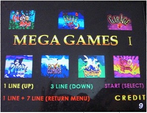 Casino game board MEGA 7 IN 1 (Casino game board MEGA 7 IN 1)