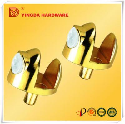 Iron shelf glass clip/bracket ()