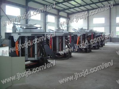 Intermediate Frequency Steel Induction Melting Furnace 750kg ()