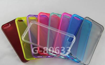 High Quality Transparent Style TPU Skin for iPhone 5 ()