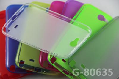 Frosted and Glazed TPU Case for Samsung N7100 ()