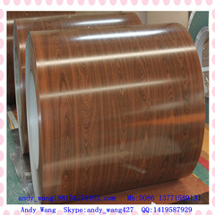 prepainted wooden grain ppgi in coils (prepainted wooden grain ppgi in coils)