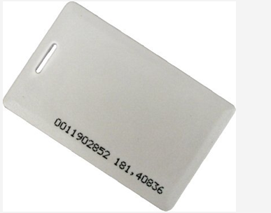 125KHz RFID Clamshell card (125KHz RFID карт Раскладушка)