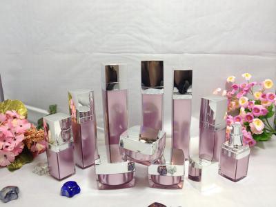 square PMMA cosmetics packing acrylic lotion bottles ()