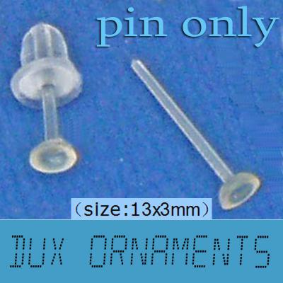 Jewelry Wholesale earring post blank hypoallergenic Plastic the spike and the ba
