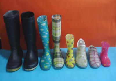 Various PVC Rain Boots (23-35#(kid) , 36-42# (lady) , 37-46 (gent)) (пвх калоши (23 - 35 # (детей), 36 - 42 # (г - жа), 46 (джентльмен)))