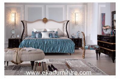 Bedroom furniture king bed wooden bed TA-001 ()