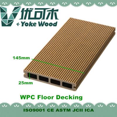 WPC outdoor decking floor (WPC outdoor decking floor)
