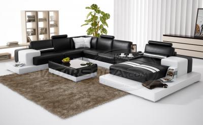 modern leather sofa ()