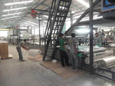 FRP gel coat sheet production line ()