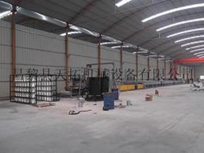 FRP lighting tile making machine ()