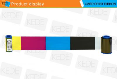 Compatible Card Printer Ribbon for Zebra 800015-340 YMCKO Color ()