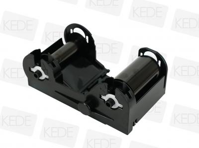 Monochrome Card Printer Ribbon for Nisca NGBKPRC Black ()