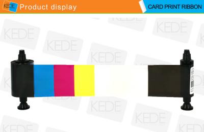Short Panel Color Compatible Ribbon for Evolis R3013 YMCKO ()