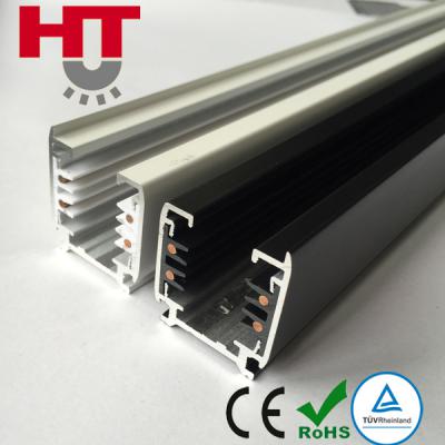 Haotai 3 Phases Square Shape Track Bar 4 Wires Ceiling Track Lighting with TUV,C (Haotai 3-фазные квадратной формы дорожки Бар 4 провода потолка Трек освещения с TUV, CE)