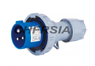3p 6h IP44 16A Cee/IEC PP/PA New Generation Industrial Plug ()