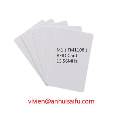 13.56MHZ M1 RFID(FM1108) Inkjet Proximity Card (13,56 МГц M1 RFID (FM1108) Струйная бесконтактная карта)