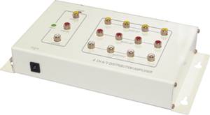 1 in 4 out distribution amplifier (1 à 4 sur amplificateur de distribution)