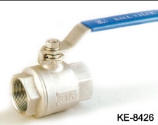 2-PC BALL VALVE, SCREWED ENDS