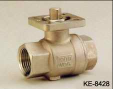 2-PC TYPE BALL VALVES, SCREWED ENDS