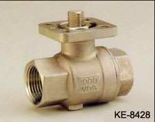 2-PC TYPE BALL VALVES, SCREWED ENDS (2-PC TYPE BALL VALVES DÉCHIRÉE ENDS)