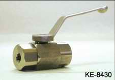 3-PC TYPE BALL VALVES, SCREWED ENDS (3-PC TYPE Kugelhähne, Muffen)