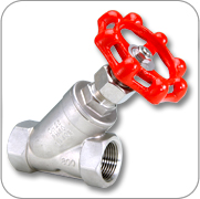 Y-TYPE GLOBE VALVE