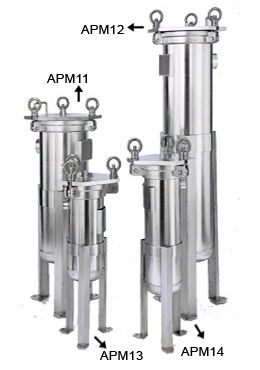 APM Single Bag Filter Housing (APM Single рукавного фильтра жилищно)