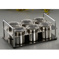 6 Spice Jar & Holder
