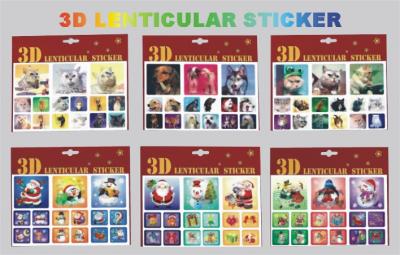 3D Lenticular Stickers (3D-Aufkleber Lenticular)