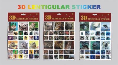 3D Lenticular Stickers (Lenticulaire 3D Stickers)