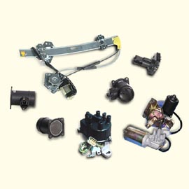 Power Regulator, Compressor, Distributor, Wiper Motor, Starter, Air Flow Meter (Power Regulator, Compressor, Distributor, Wiper Motor, Starter, Air Flow Meter)