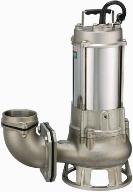 P Series Non-Clog Stainless Steel 316 Sewage Submersible Pump