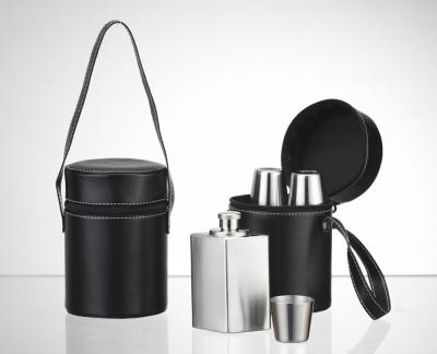 Stainless Steel Hip Flask Set,Flask, Hip Flask, Stainless Steel Hip Flask, Wine (Edelstahl Flachmann Set, Trinkflasche, Flachmann, Edelstahl Flachmann, Wein)