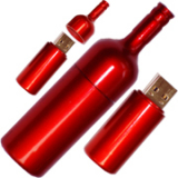 Wine Bottle Shaped USB (USB en forme de bouteille de vin)