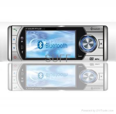 Car DVD Player with 4 Inch LCD Touch Screen Monitor Bluetooth (Автомобильный DVD-плеер с 4 дюймовый ЖК-монитор с сенсорным экраном Bluetooth)
