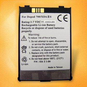 3.7V Li-Ion Battery for Dopod 700/O2 XDAll/O2 XDAIII/MD All/Qtek 9090 (3,7 V Li-Ion аккумулятор для Dopod 700/O2 XDAll/O2 XDAIII / MD Все / Qtek 9090)