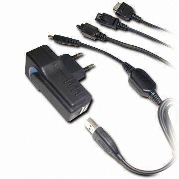 USB Travel Charger, with CE, FCC, UL Certifications (Voyage USB Charger, aux normes CE, FCC, UL Certifications)